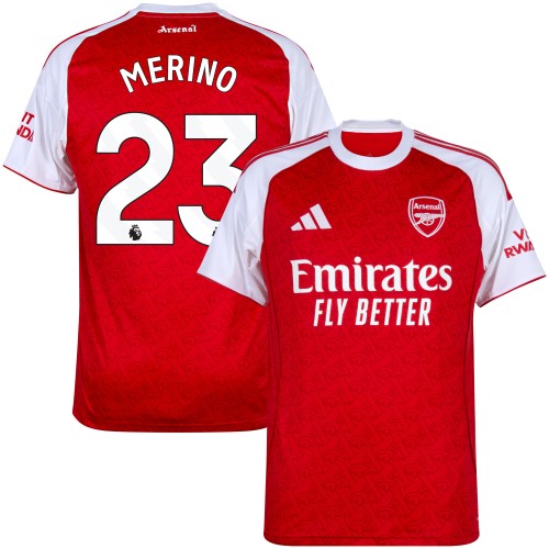 Arsenal Hemmatröja Merino 23 2025–2026 Arsenal Hemmatröja Merino 23 2025–2026